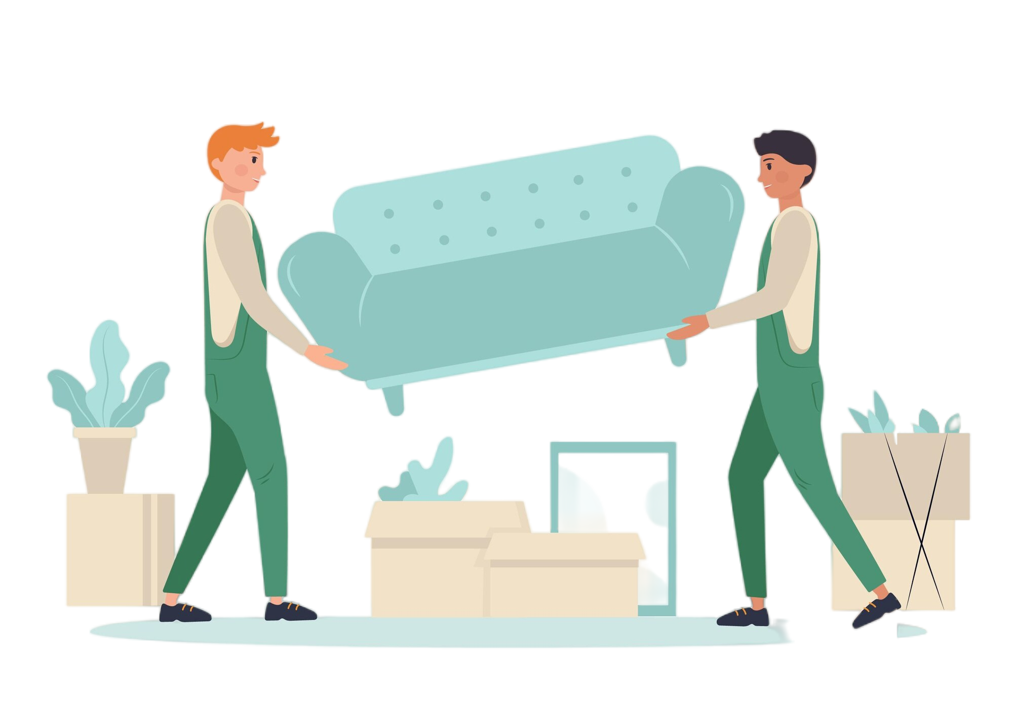 Furniture trash removal service