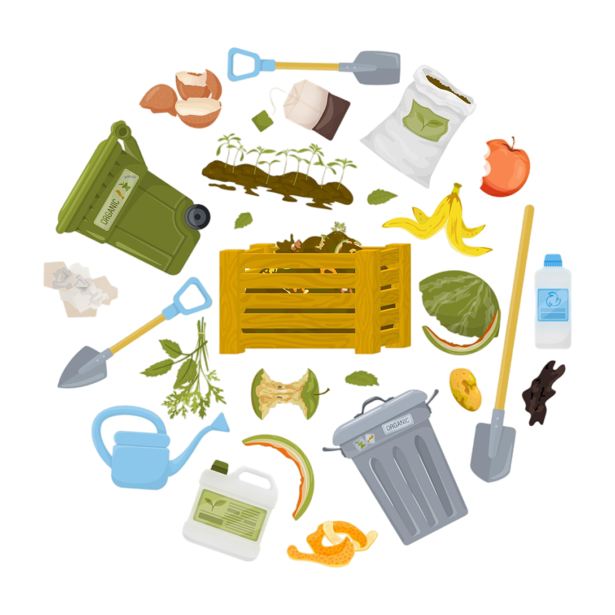 Garden trash removal services